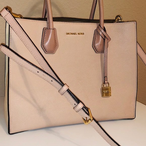 Michael Kors Large Pebbled Accordion tote